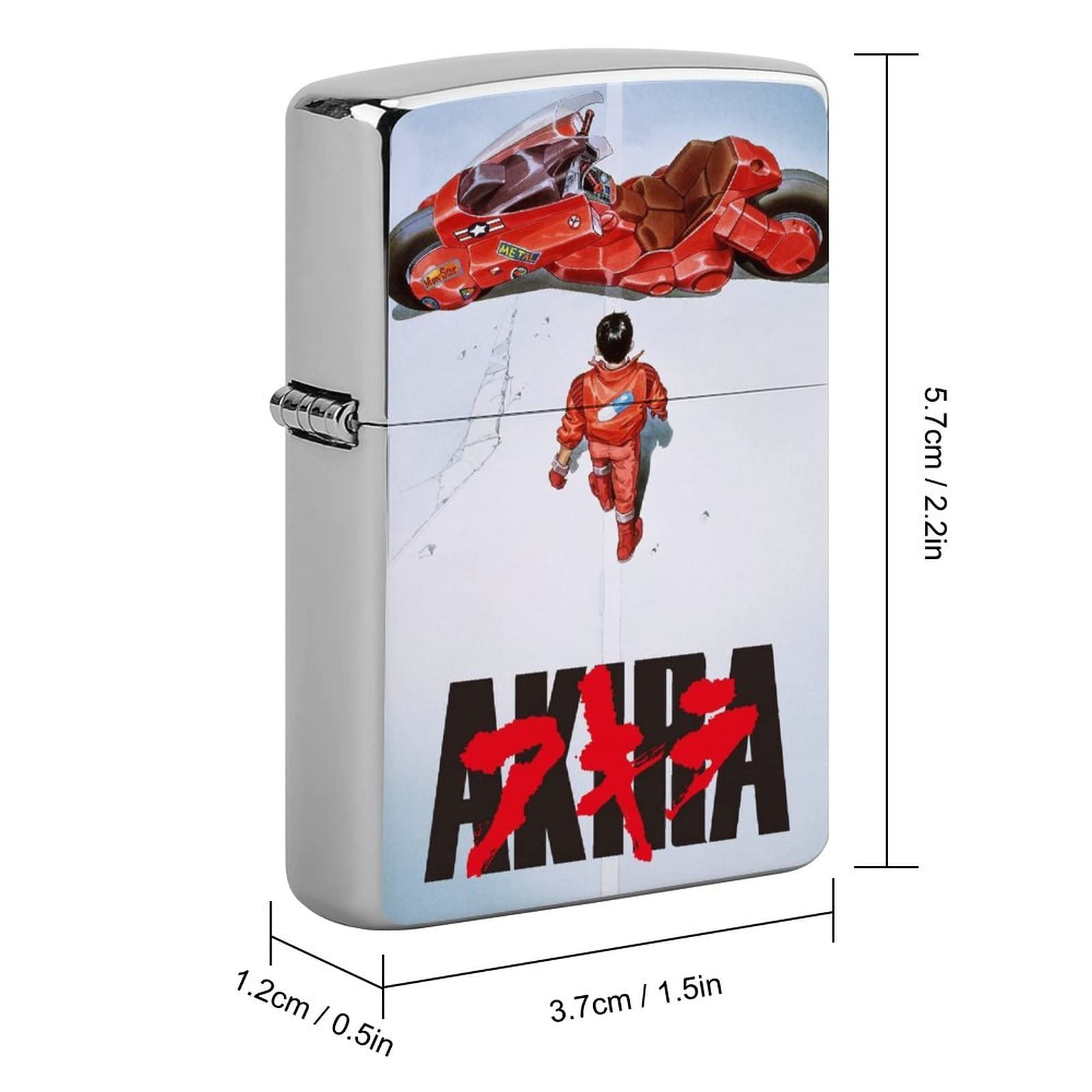 Amazon.co.jp: ジッポライターカバー Akira アキラ 阿基拉 ZIPPO兼用